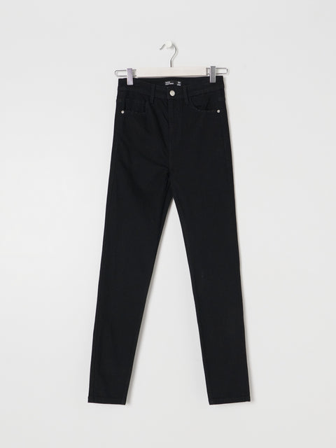 Sinsay Women's Black High Rise Skinny Jeans|Sinsay In Lebanon