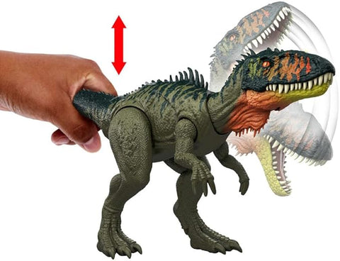 Mattel Jurassic World Rebirth Gigantic Thrashers Tyrannotitian Dinosaur Figure Toy | Mattel In Lebanon