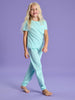 Sinsay girl aqua 2 piece pajama set AYA