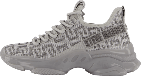 Steve Madden Women's Silver Maxout Sneakers | Steve Madden In Lebanon