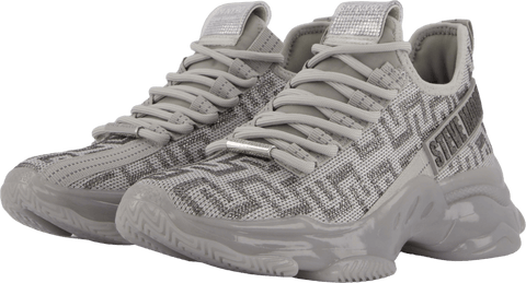 Steve Madden Women's Silver Maxout Sneakers | Steve Madden In Lebanon