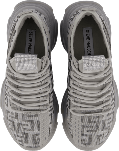 Steve Madden Women's Silver Maxout Sneakers | Steve Madden In Lebanon