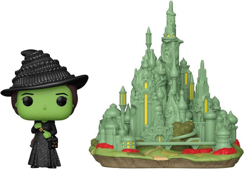 Funko Pop! Town: Wicked - Elphaba with The Emerald City Figure |Funko Pop In Lebanon
