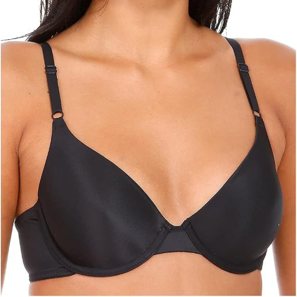 Maidenform Women's Black One Fab Fit Everyday Demi Underwired Bra