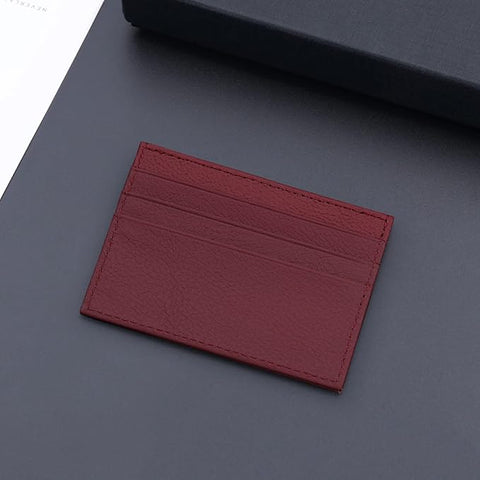 Style & Co Women's Burgundy Leather Card Case | Style & Co In Lebanon