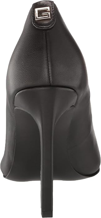 Guess Women's Black Seanna Leather Heels |Guess In Lebanon