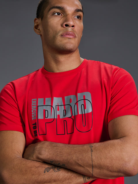 Sinsay Men's Red Short Sleeved T-Shirt With A Print | Sinsay In Lebanon