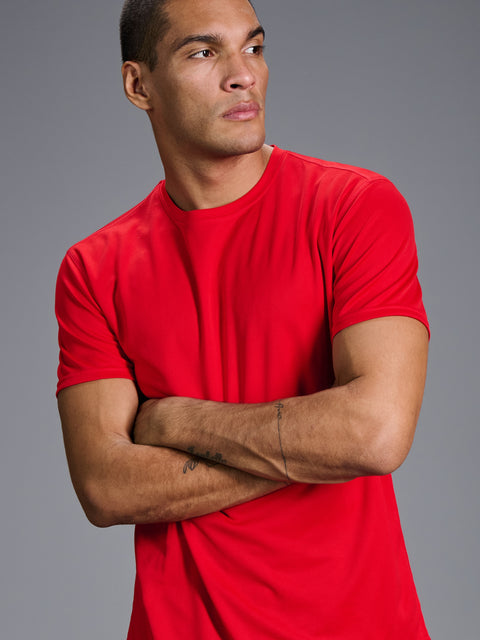 Sinsay Men's Red Regular T-Shirt | Sinsay in Lebanon