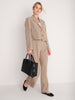 Sinsay Women's Beige Striped Trousers | Sinsay In Lebanon