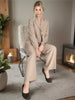 Sinsay Women's Beige Striped Trousers | Sinsay In Lebanon