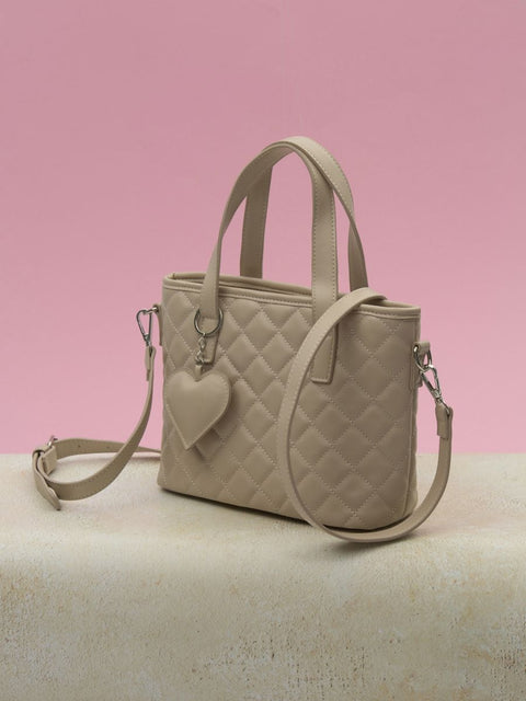 Sinsay Women's Beige Leather Adjustable Strap Shoulder Bag | Sinsay In Lebanon