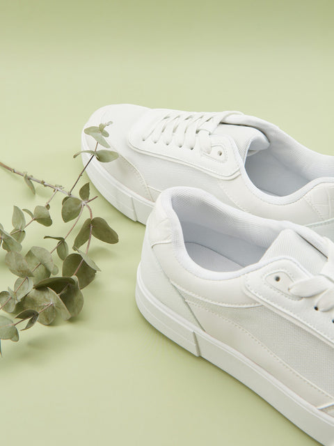 Sinsay Men's White Sneakers With Reflective Element | Sinsay In Lebanon