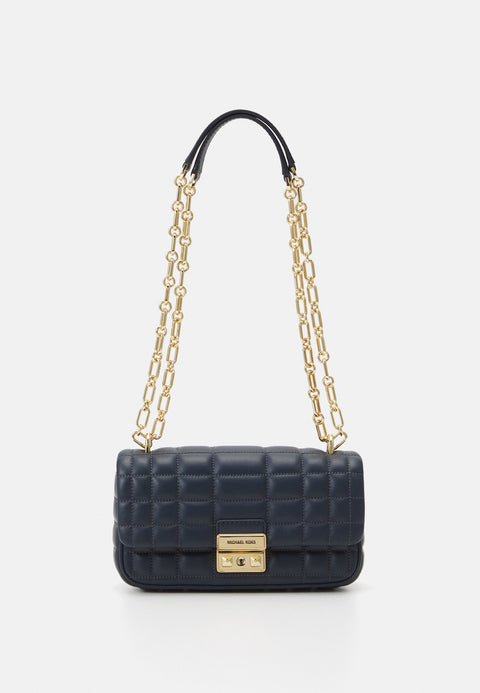 Michael Kors Women's Navy Tribeca Large Quilted Leather Shoulder Bag | Michael Kors In Lebanon