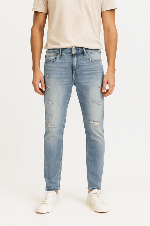 Jack & Jones Men's Light Blue Slim Fit Jeans | Jack & Jones In Lebanon