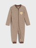 AYA   Sinsay BABY BOY CREAM-BROWN 2 PACK OVERALL