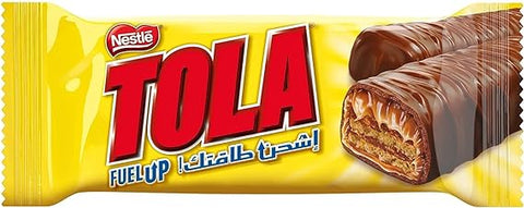 Nestle Tola Crispy Wafer Covered With Caramel And Milk Chocolate