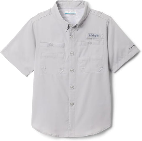 Columbia Men's Light Grey Tamiami Short Sleeve Shirt | Columbia In Lebanon