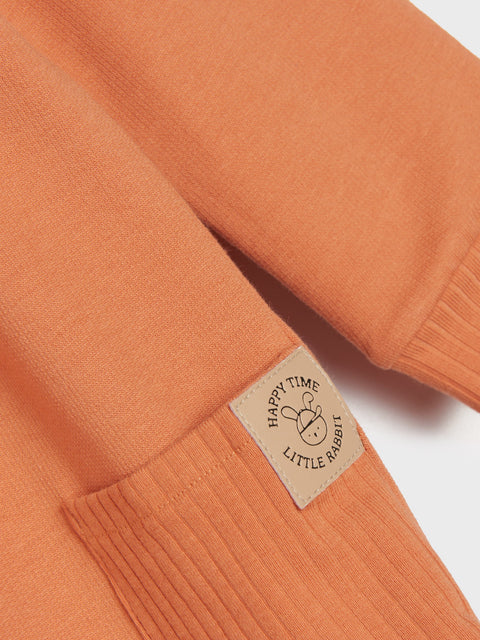 Sinsay Fox & Bunny Baby Boy's Orange Overall | sinsay In Lebanon