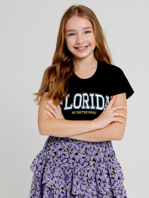 Sinsay Girls Black  Graphic T-Shirt | Sinsay in Lebanon