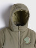 Sinsay Baby Boy's Khaki Green Printed Hooded Jacket | Sinsay In Lebanon