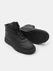 Sinsay Men's Black Faux Leather Ankle Sneaker | Sinsay In Lebanon