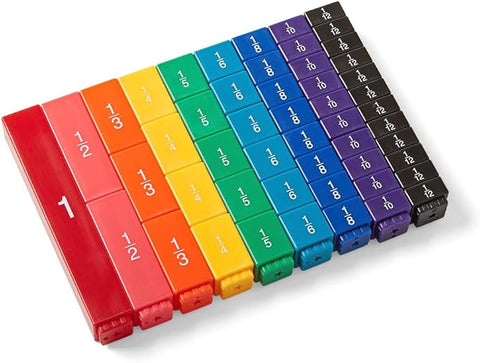 Hand2mind Rainbow Fraction Tower Cubes | Hand2mind In Lebanon