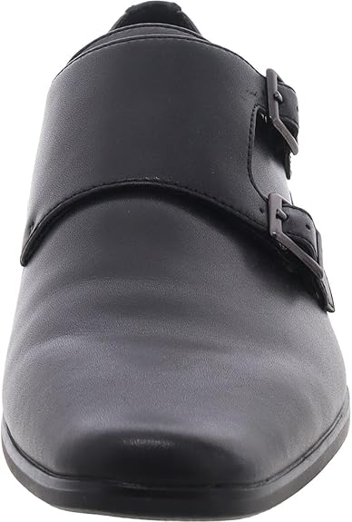 Calvin Klein Men's Black Leather Buckled Casual Shoes | Calvin Klein In Lebanon
