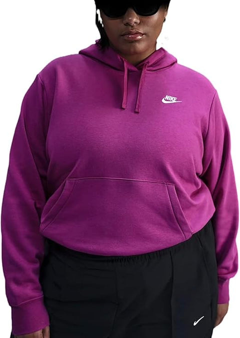 Nike Women's Purple Sportswear Essential Fleece Hoodie | Nike in Lebanon