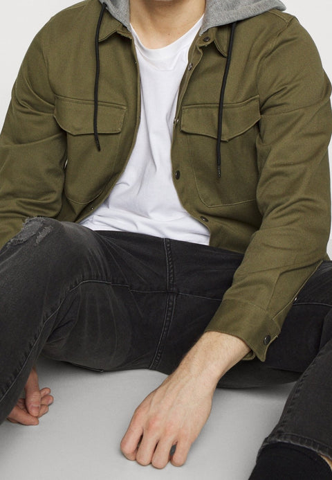 Redefined Rebel Men's Olive Green Mid-season Jacket | Redefined Rebel In Lebanon