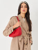 Sinsay Women's Red Faux Leather Shoulder Bag | Sinsay In Lebanon