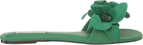 Steve Madden Women's Green Suede Melena Slippers | Steve Madden In Lebanon