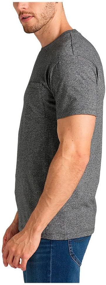 Lee Men's Washed Black Slim Fit Ultimate Pocket T-Shirt | Lee In Lebanon