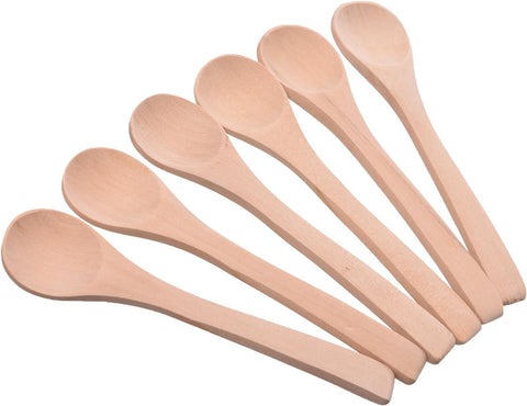 Hinox Bamboo Tableware Wooden Table Spoons 6 Pieces S-3-3 | Hinox In Lebanon