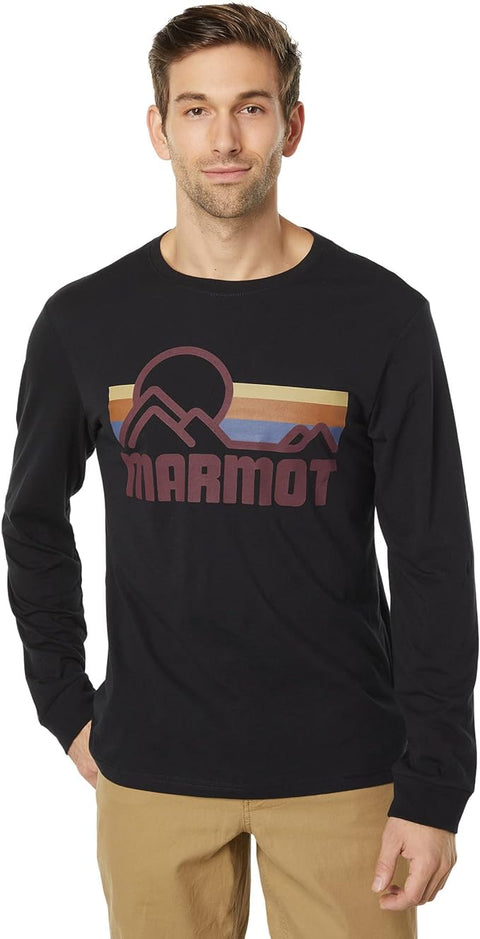 Marmot Men's Black Sweatshirt ABF731 shr