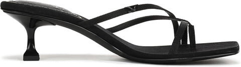 Circus NY by Sam Edelman Women's Black Juliet Strappy Kitten-Heel Sandals | Circus NY In Lebanon