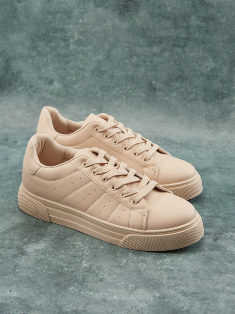 Sinsay Men's Beige Sneakers With Reflective Element | Sinsay In Lebanon