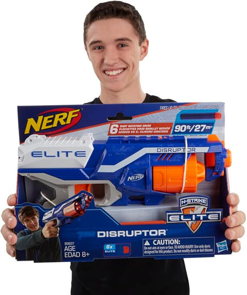 NERF Disruptor Elite Blaster 6-Dart Rotating Drum | NERF In Lebanon