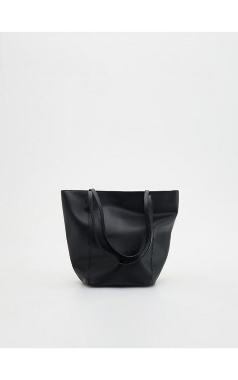 Reserved Women's Black Leather Shoulder Bag| Reserved In Lebanon