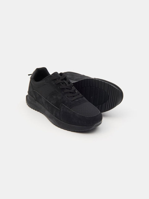 Sinsay Men's Black Lace-Up Sneakers | Sinsay In Lebanon