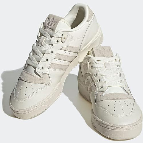 Adidas Women's White Rivalry Low Sneaker | Adidas In Lebanon