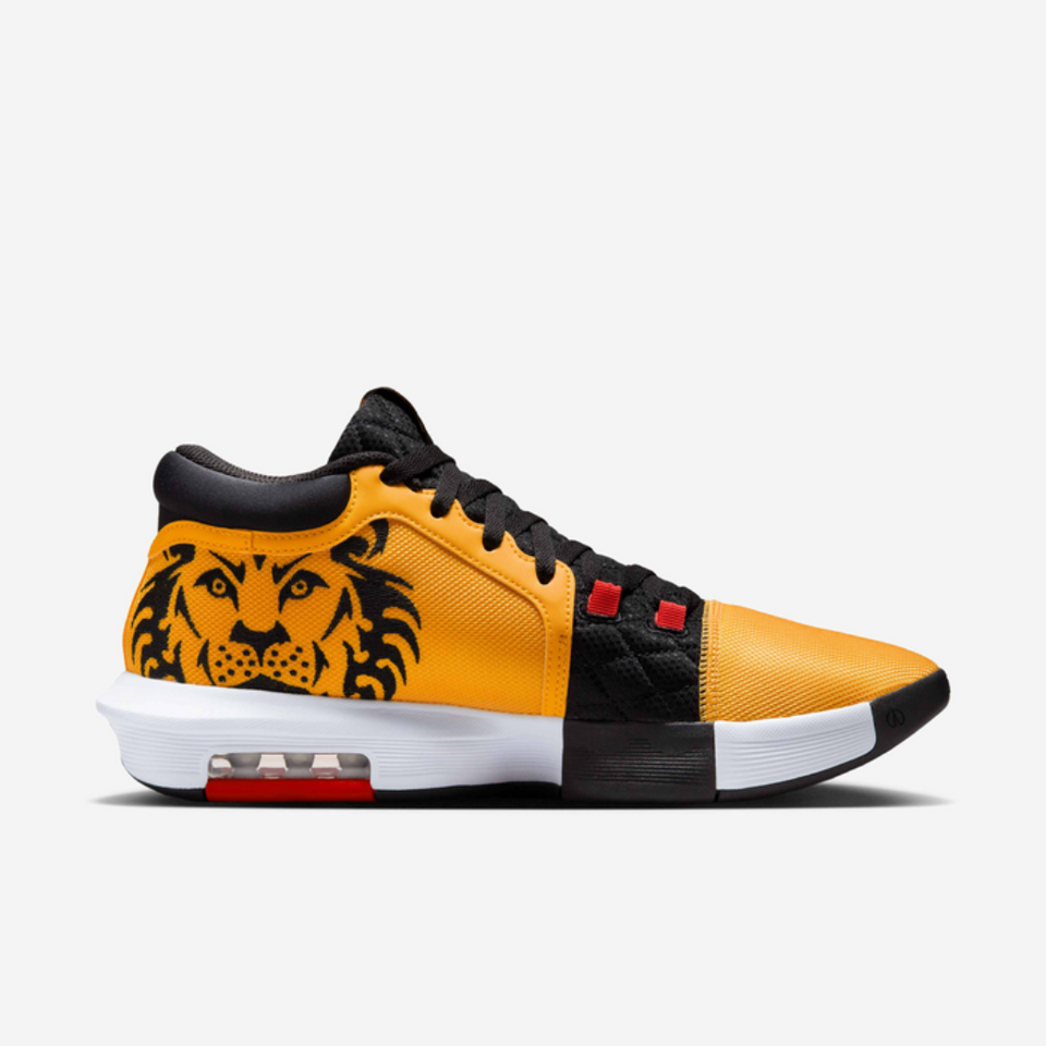 Nike Men's Yellow & Black LeBron James Witness 8 Sneakers