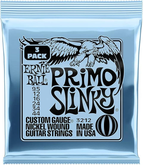 Ernie Ball 3-pack Primo Slinky Nickel Wound Electric Guitar Strings | Ernie Ball In Lebanon