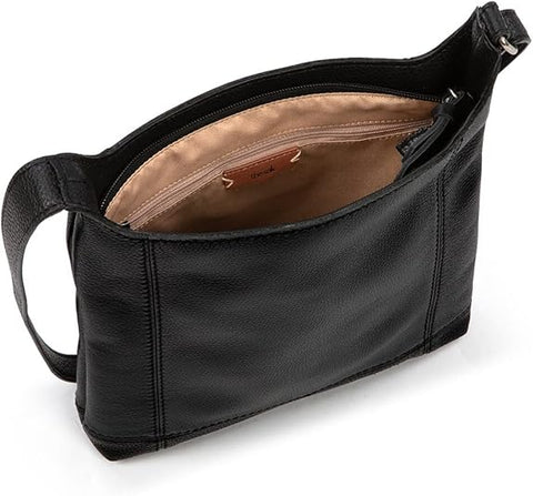 The Sak Women's Black Premium Leather Crossbody Bag | The Sak In Lebanon