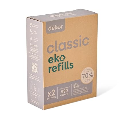 Diaper Dekor Green Eko Refills Classic, x2 | Diaper Dekor In Lebanon