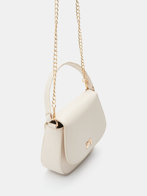 Sinsay Women's Beige Artificial Leather Shoulder Bag | Sinsay In Lebanon