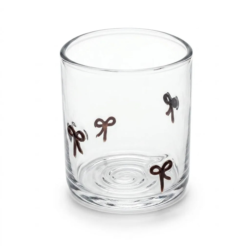 Madison Home Plum Bows Icon Glass