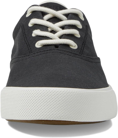 Sperry Men's Black Striper II Cvo Linen Low Top Sneakers | Sperry In Lebanon