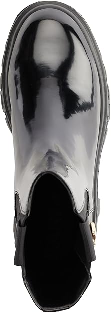 Karl Lagerfeld Women's Black Londyn Lug Sole Chelsea Boots | Karl Lagerfeld In Lebanon