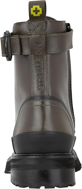 Strellson Men's Black & Khaki Green Ravenscourt Nimonico Boot | Strellson In Lebanon