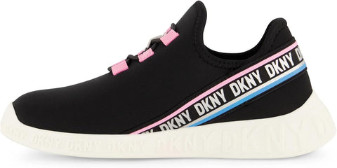 DKNY Girl's Black Allie Cool Sneakers | DKNY In Lebanon